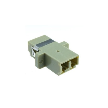 Cable Wholesale Fiber Optic Coupler, LC/LC Female, Duplex, Plastic Housing 31F2-LL410